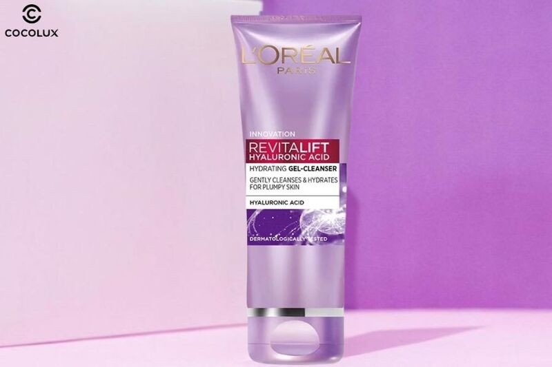 Thiết kế tuýp sữa rửa mặt L'Oréal Revitalift Hyaluronic Acid cấp ẩm