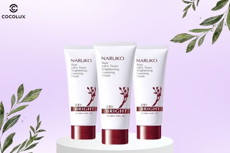 Thiết kế tuýp Sữa Rửa Mặt Naruko Ý Dĩ Bright dễ sử dụng