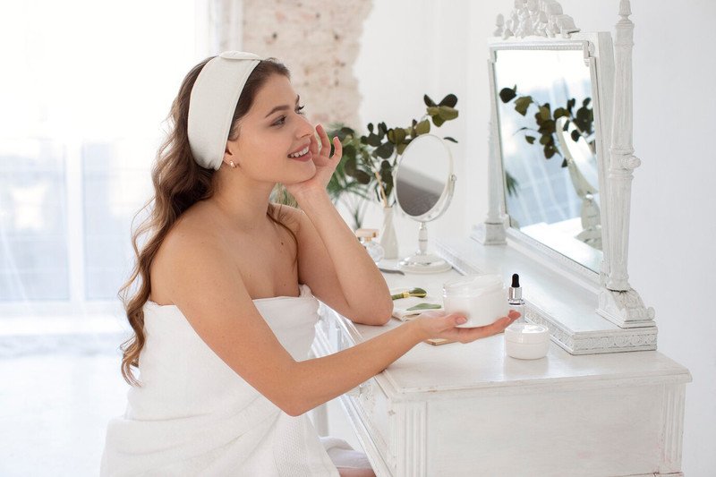 Thoa kem chống nắng đều đặn để bảo vệ da khỏi tác hại của tia UV.
