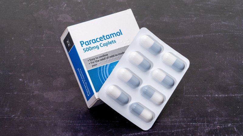Thuốc giảm đau phổ biến như Paracetamol