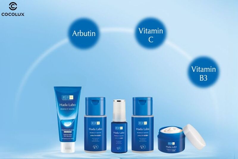 Thương hiệu Hada Labo nổi tiếng với các sản phẩm dưỡng ẩm chuyên sâu
