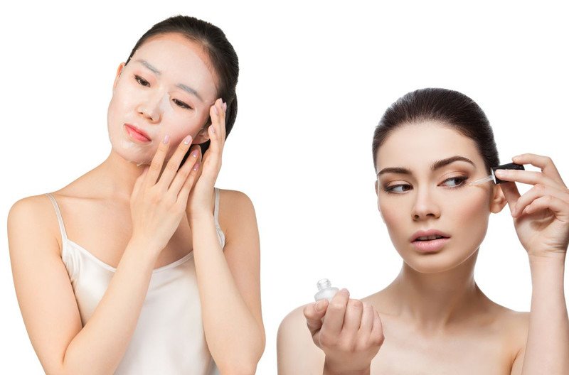 Tinh chất serum và mặt nạ dưỡng da trong chu trình skincare