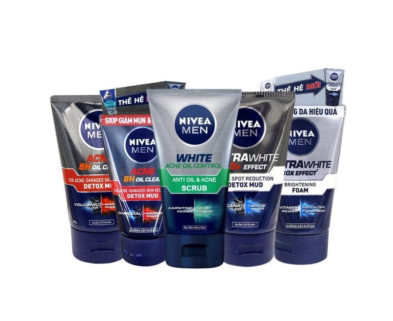 Tổng quan sữa rửa mặt Nivea Men 100g đa năng cho nam giới