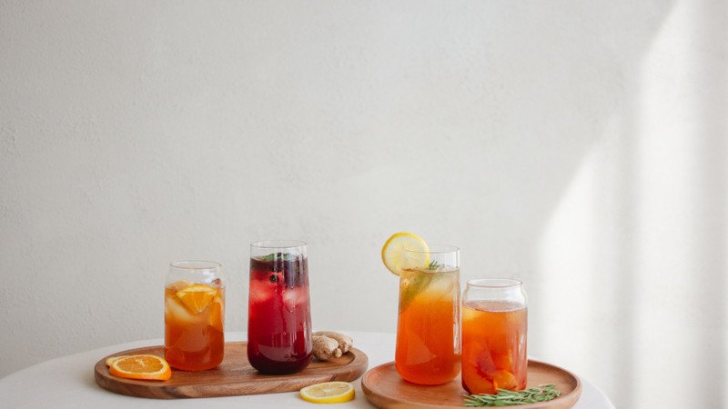 Trà Kombucha lên men tự nhiên giàu enzyme và lợi khuẩn