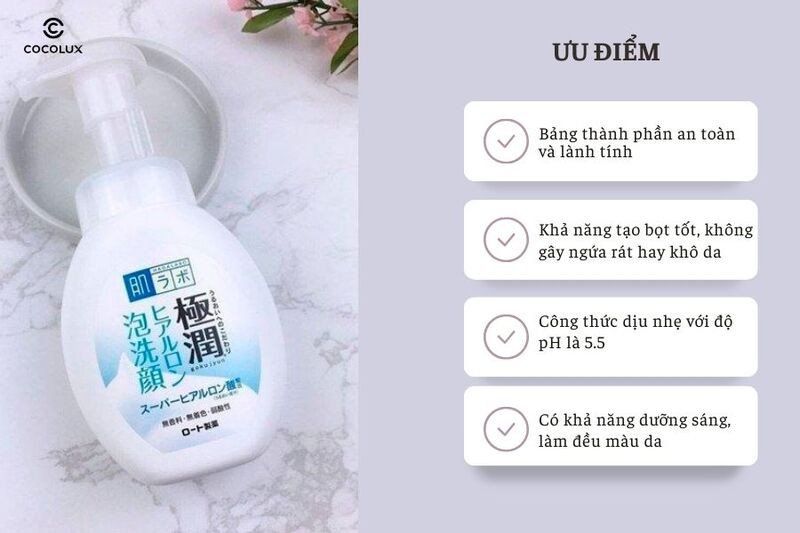uu diem cua bot rua mat hada labo cho da kho
