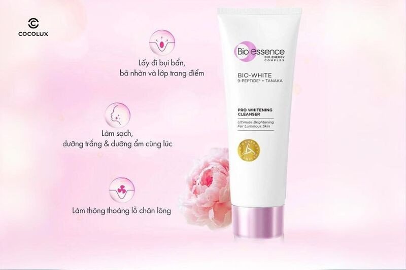 Ưu điểm của sữa rửa mặt Bio Essence Bio-White Dưỡng Sáng Da 100g