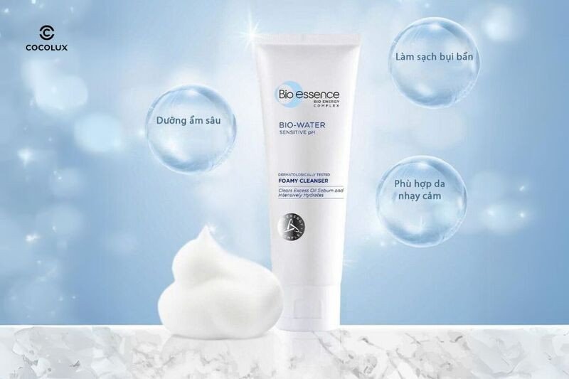 Ưu điểm nổi bật của sữa rửa mặt Bio Essence Bio-Water B5 Cấp Ẩm Phục Hồi