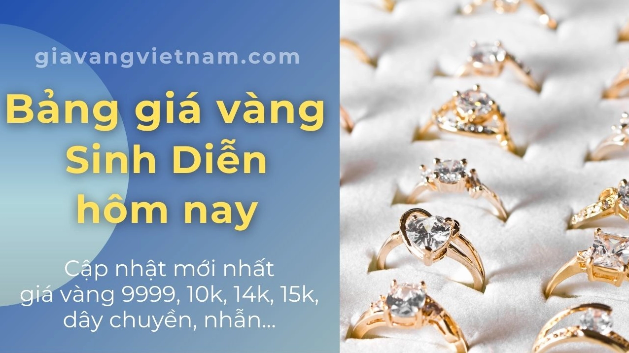 Giá Vàng Sinh Diễn Bắc Ninh 2026: Cập Nhật & Phân Tích Chuyên Sâu Bảng giá vàng 9999 tại cửa hàng vàng ở Sinh Diễn