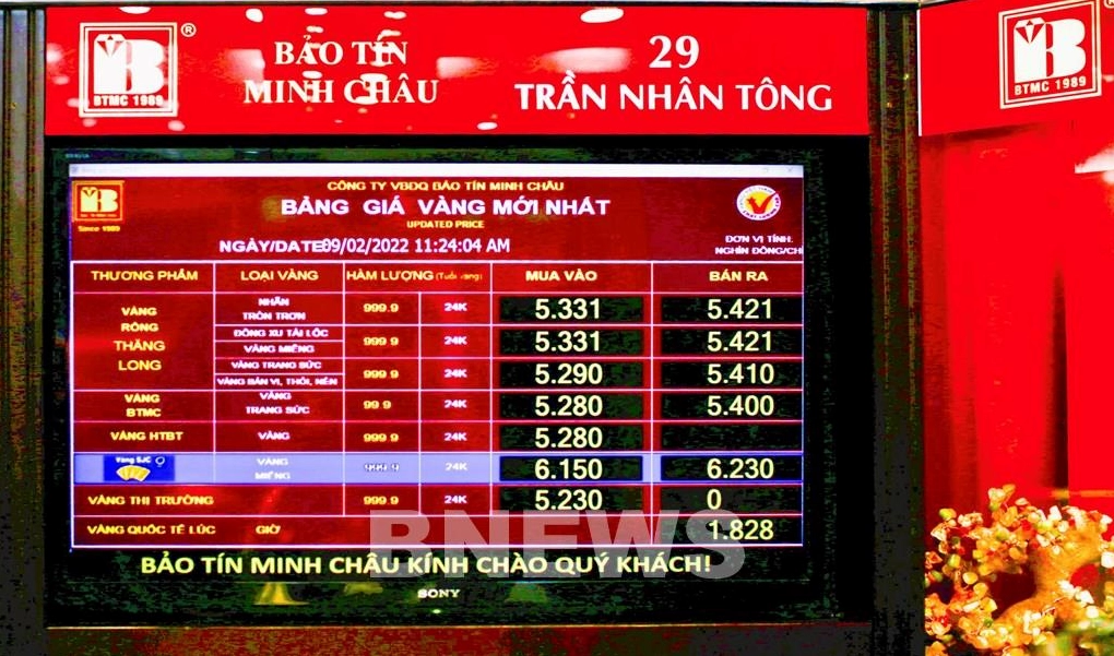Cập nhật Giá Bảo Tín Minh Châu 2026: Mua Bán Vàng Chính Xác Bảng niêm yết giá vàng tại Bảo Tín Minh Châu
