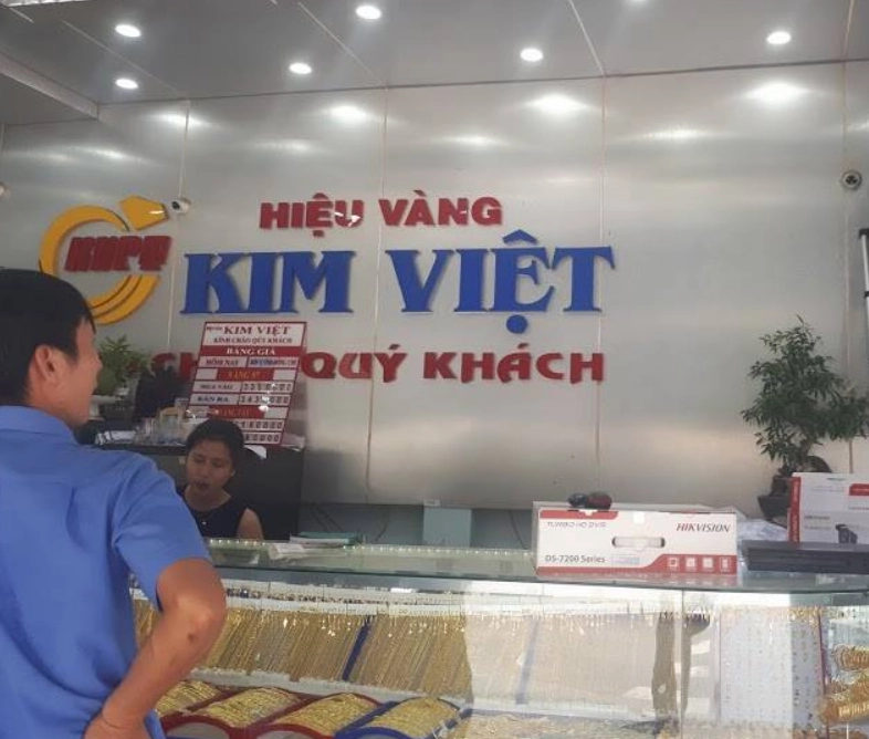 Biểu đồ biến động giá vàng