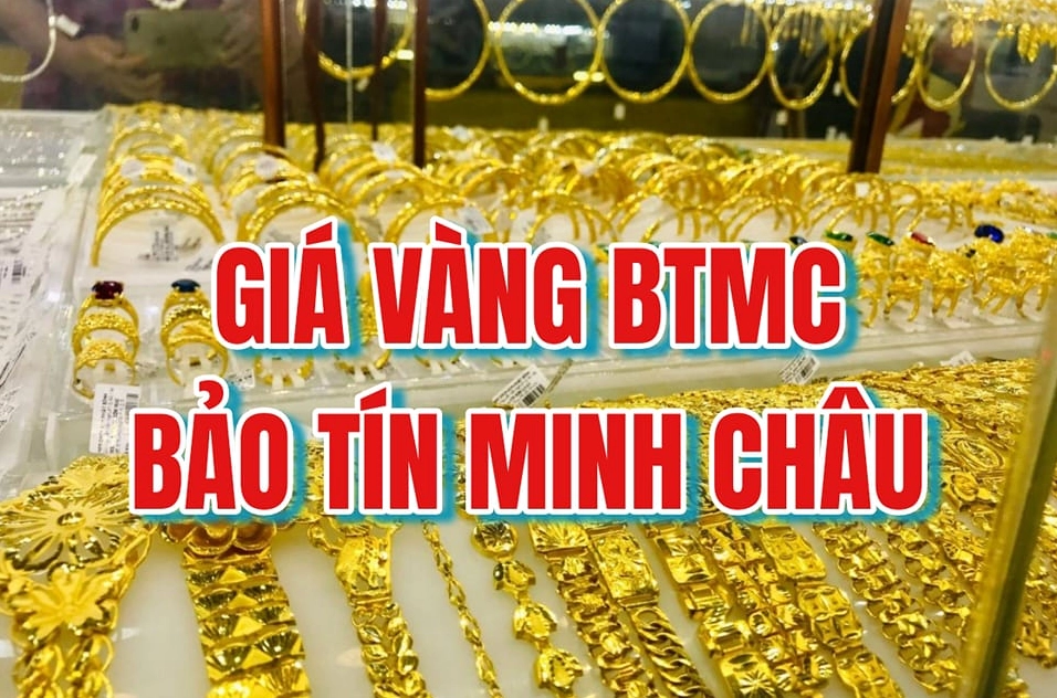 Giá Vàng Hôm Nay Bảo Tín Minh Châu: Cập Nhật 2026 Biểu đồ giá vàng Bảo Tín Minh Châu