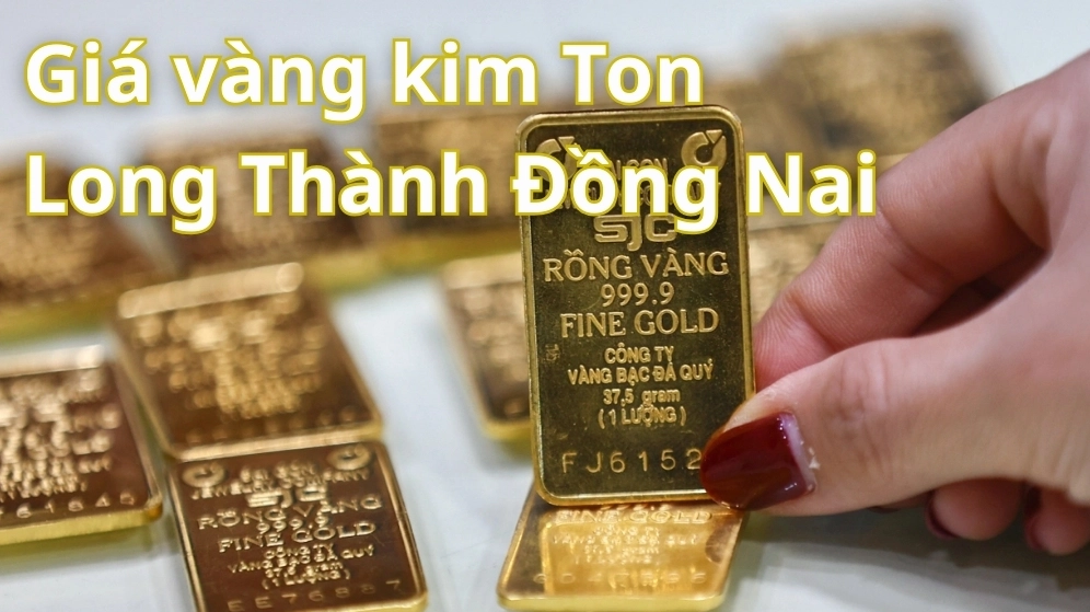 Biểu đồ giá vàng Kim Tôn Long Thành Đồng Nai hôm nay