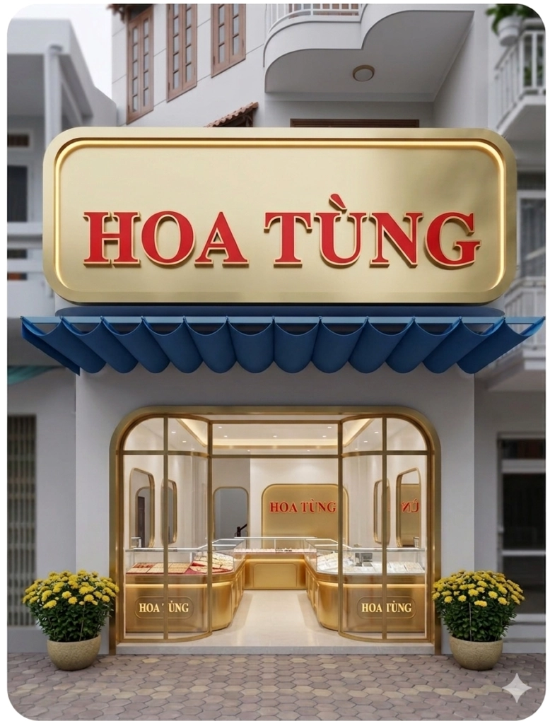 Biểu tượng vàng Hoa Tùng