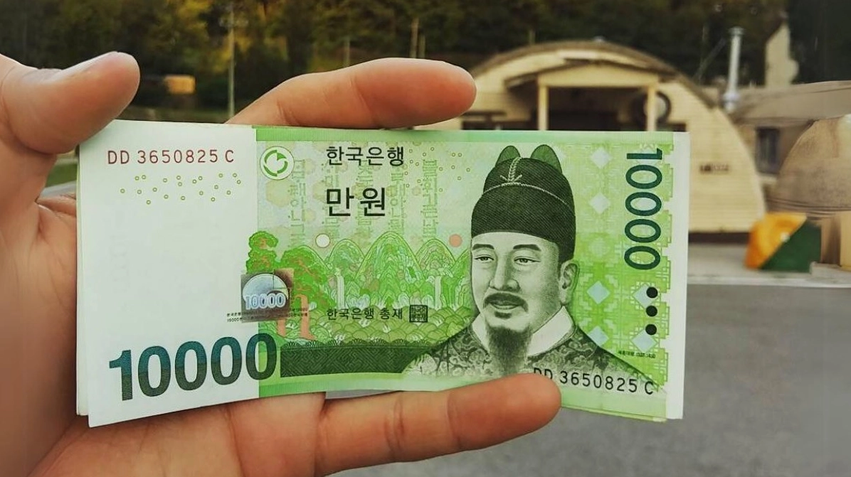 Người Việt Nam sử dụng tiền Won Hàn Quốc