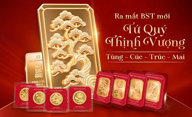 Vàng Bảo Tín Mạnh Hải Hôm Nay: Cập Nhật Giá Mới Nhất 2026 Sản phẩm vàng 24K tại Bảo Tín Mạnh Hải