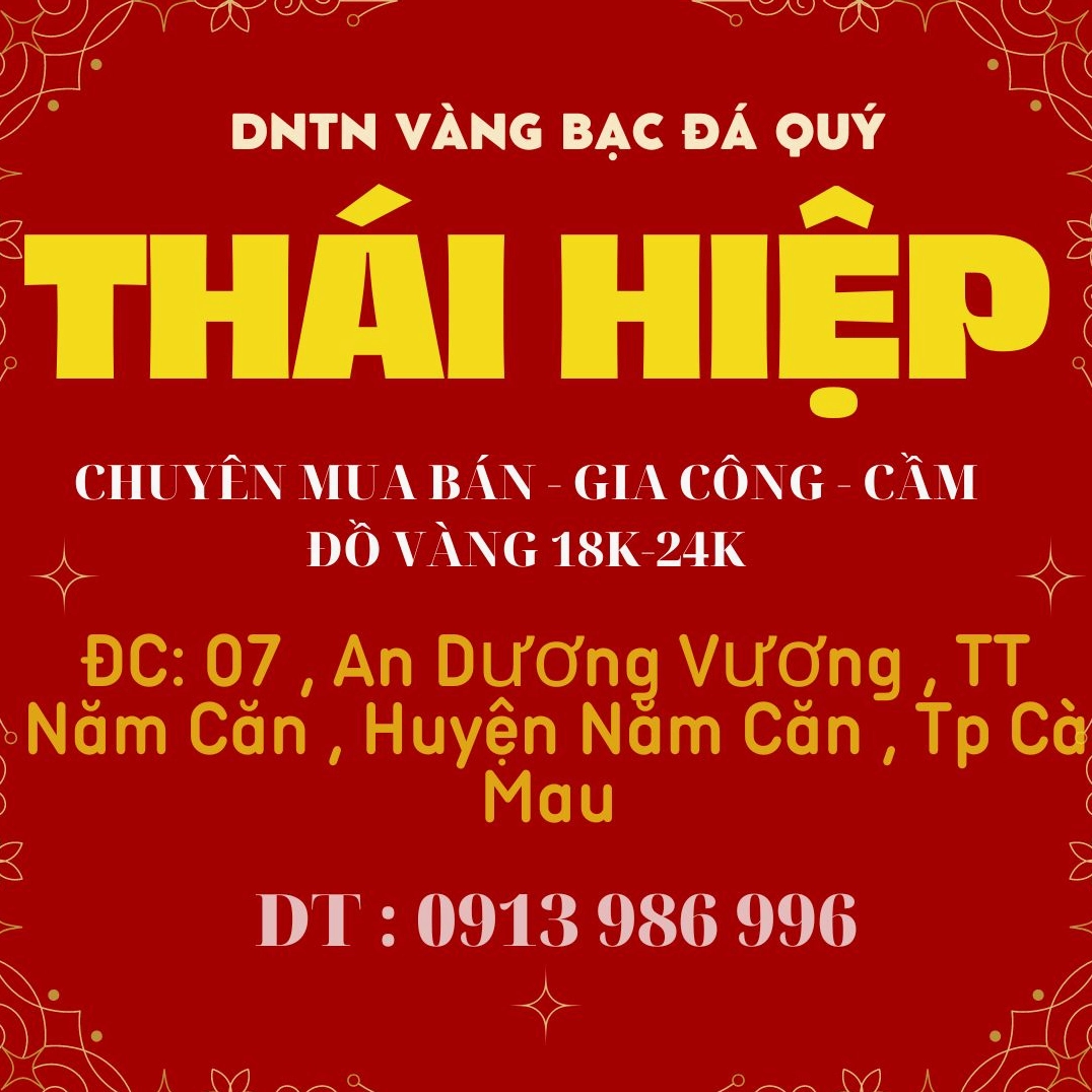 Vàng miếng SJC Cà Mau