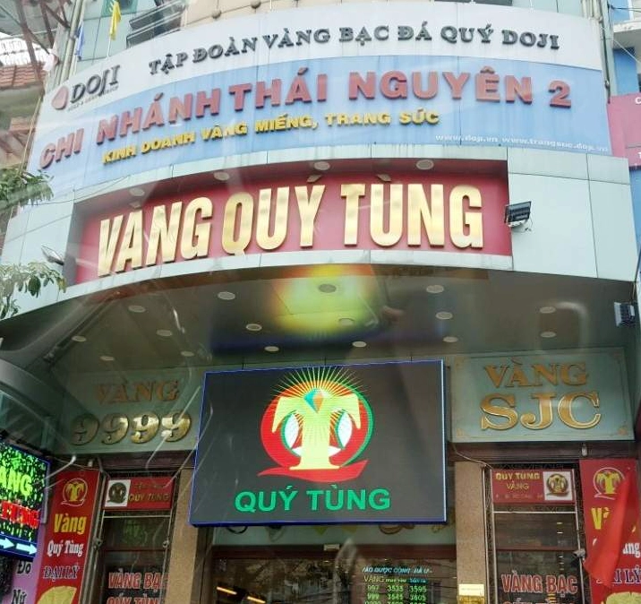 Vàng trang sức tại Quý Tùng Thái Nguyên